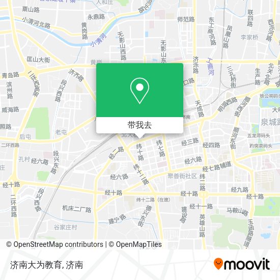 济南大为教育地图