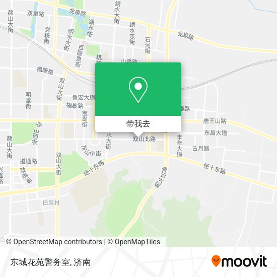 东城花苑警务室地图