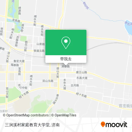 三涧溪村家庭教育大学堂地图