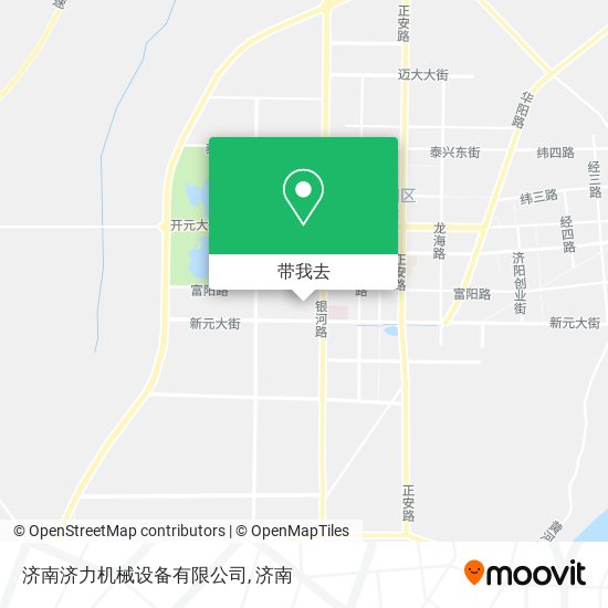 济南济力机械设备有限公司地图
