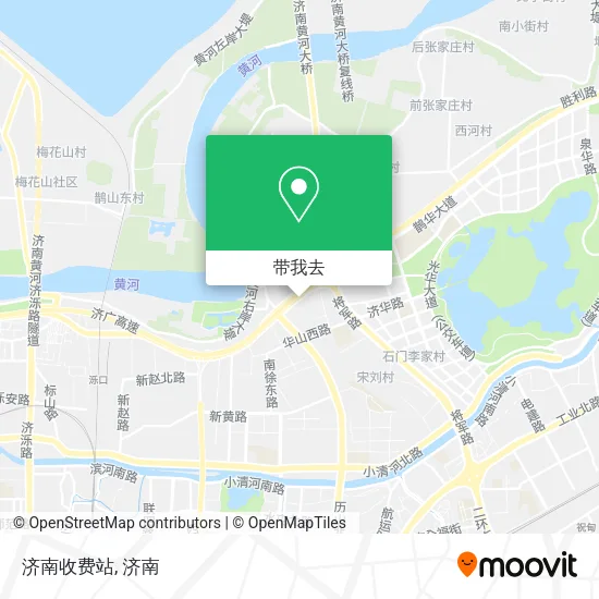 济南收费站地图