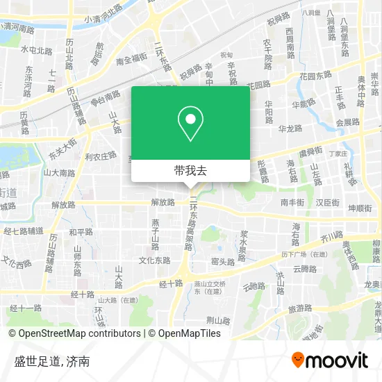 盛世足道地图