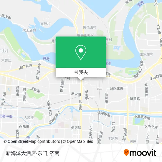 新海源大酒店-东门地图