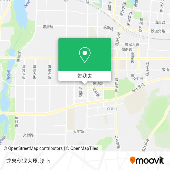 龙泉创业大厦地图
