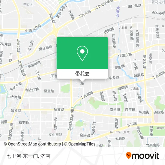 七里河-东一门地图