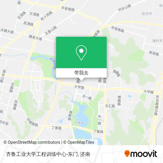 齐鲁工业大学工程训练中心-东门地图