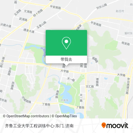 齐鲁工业大学工程训练中心-东门地图