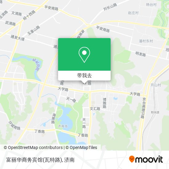 富丽华商务宾馆(瓦特路)地图