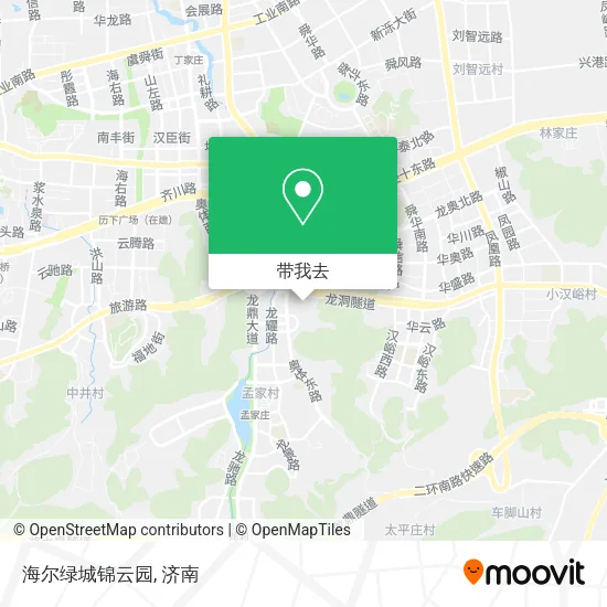 海尔绿城锦云园地图