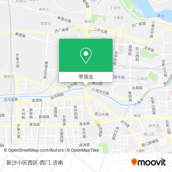 新沙小区西区-西门地图