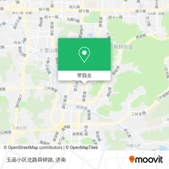 玉函小区北路舜耕路地图