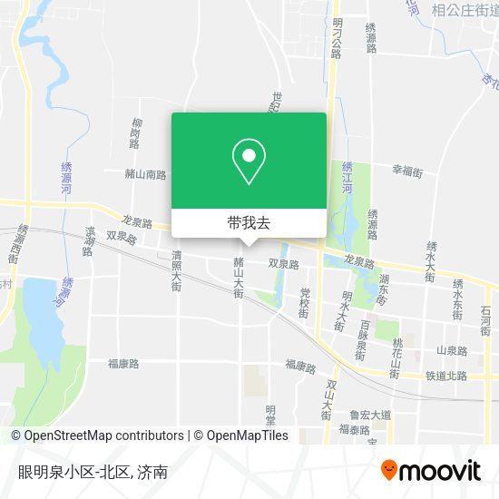 眼明泉小区-北区地图