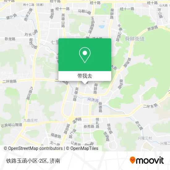 铁路玉函小区-2区地图