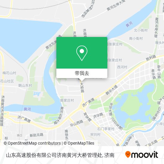 山东高速股份有限公司济南黄河大桥管理处地图