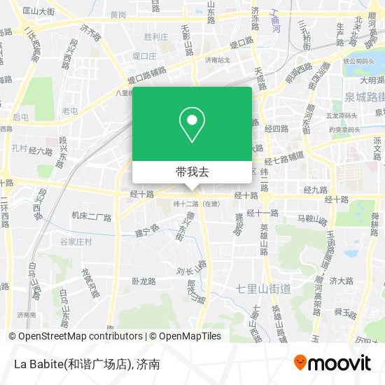 La Babite(和谐广场店)地图