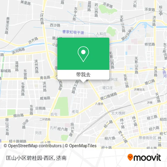 匡山小区碧桂园-西区地图