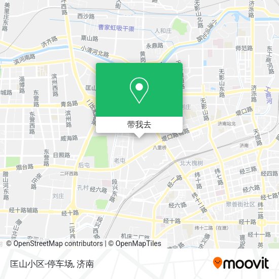 匡山小区-停车场地图