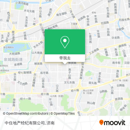 中住地产经纪有限公司地图