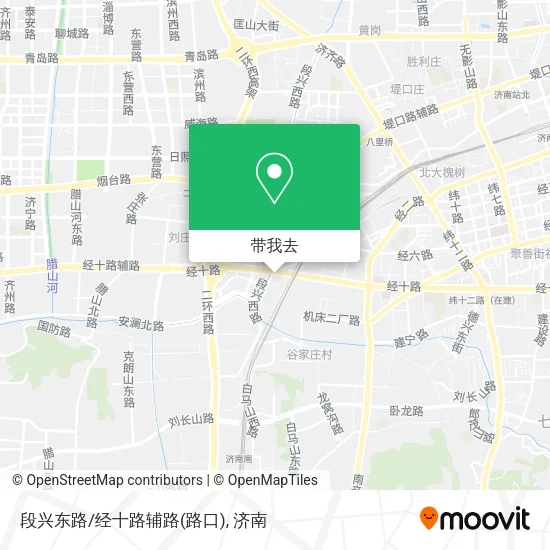 段兴东路/经十路辅路(路口)地图