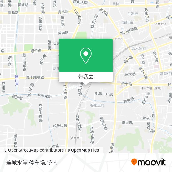 连城水岸-停车场地图