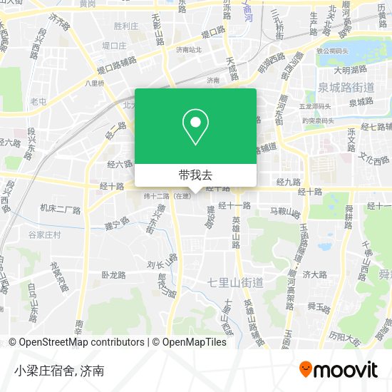 小梁庄宿舍地图