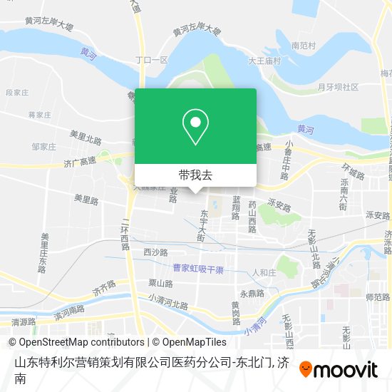 山东特利尔营销策划有限公司医药分公司-东北门地图