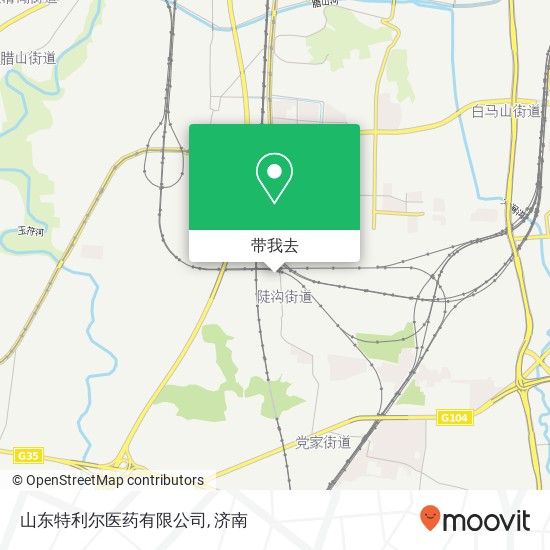 山东特利尔医药有限公司地图