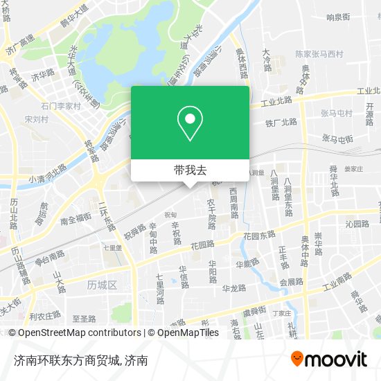 济南环联东方商贸城地图