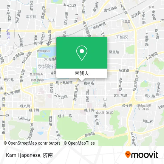Kamii japanese地图