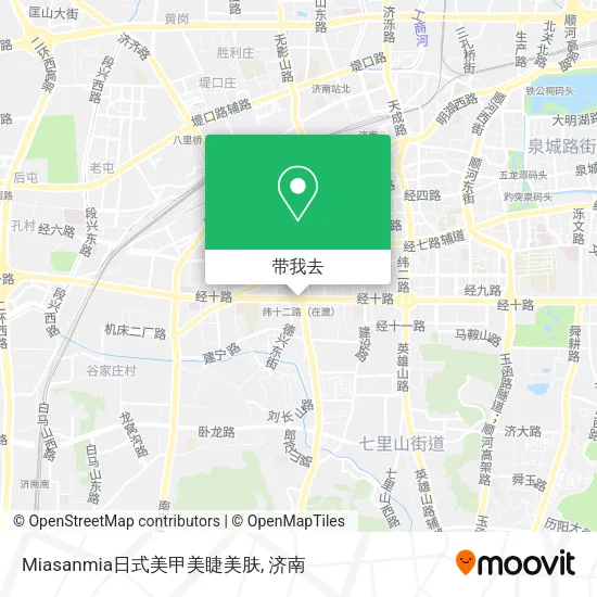 Miasanmia日式美甲美睫美肤地图