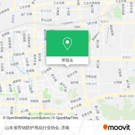 山东省劳动防护用品行业协会地图