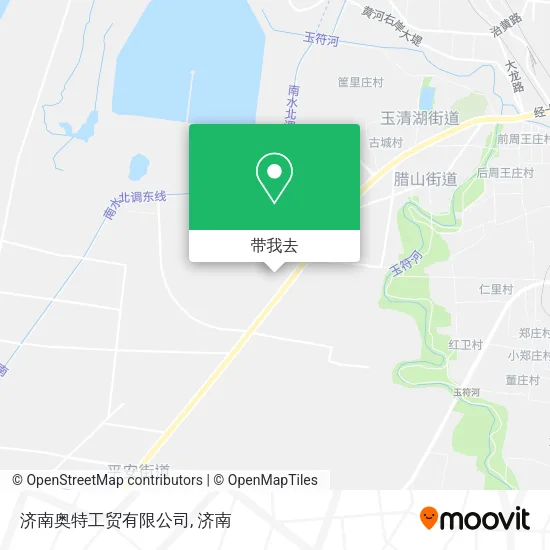 济南奥特工贸有限公司地图