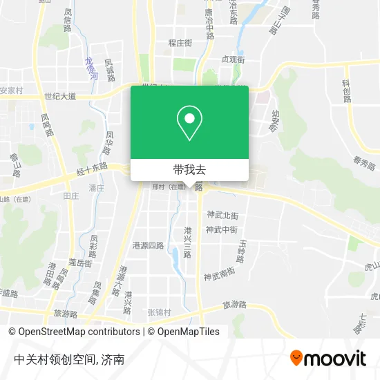 中关村领创空间地图