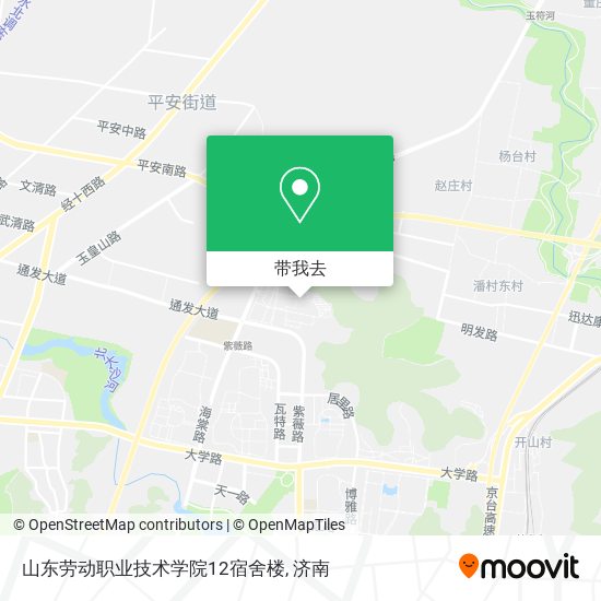 山东劳动职业技术学院12宿舍楼地图