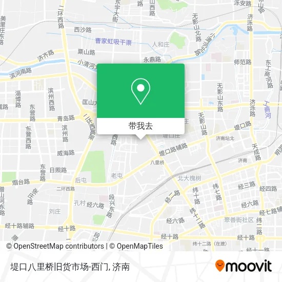 堤口八里桥旧货市场-西门地图