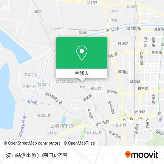 济西站派出所(西南门)地图