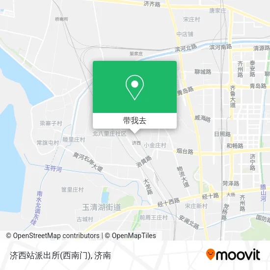 济西站派出所(西南门)地图