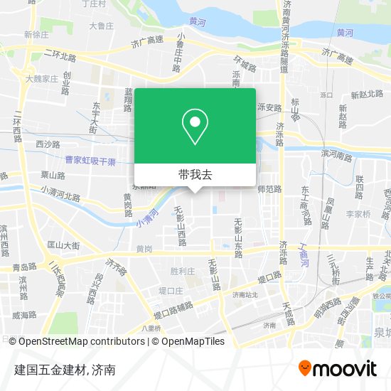 建国五金建材地图
