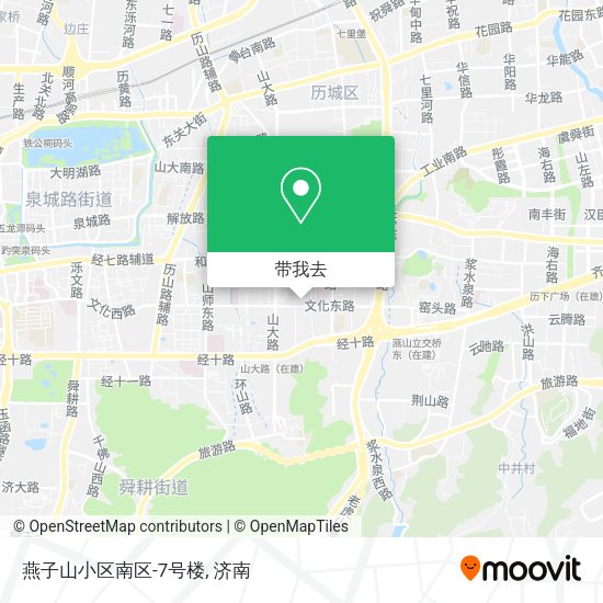 燕子山小区南区-7号楼地图