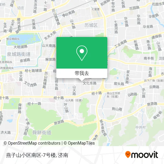 燕子山小区南区-7号楼地图