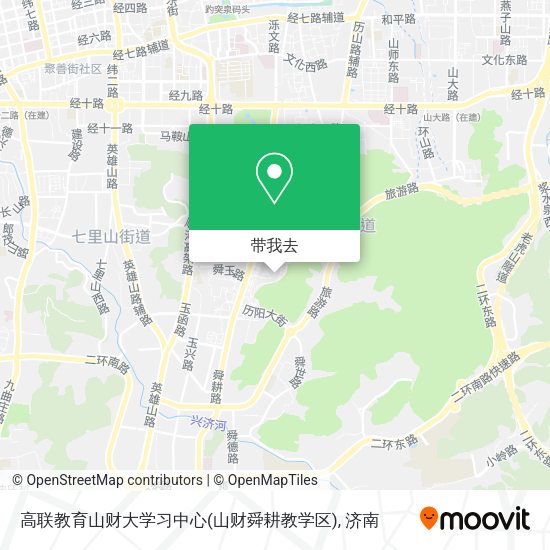 高联教育山财大学习中心(山财舜耕教学区)地图