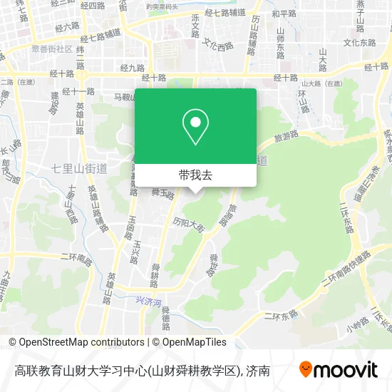 高联教育山财大学习中心(山财舜耕教学区)地图