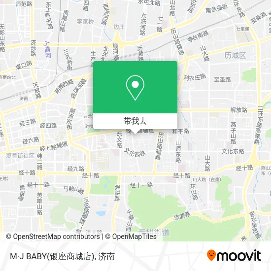 M·J BABY(银座商城店)地图