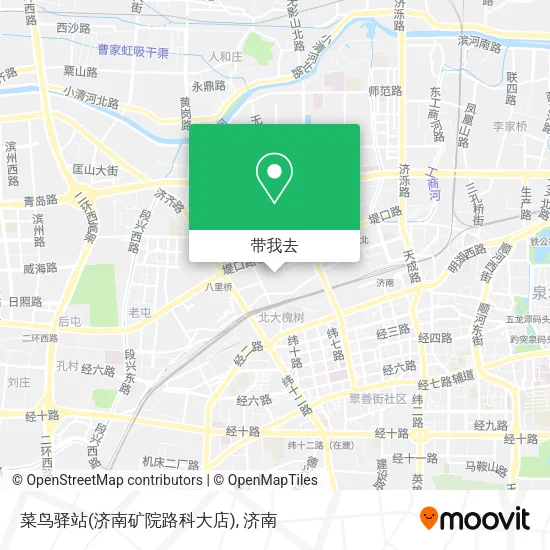 菜鸟驿站(济南矿院路科大店)地图