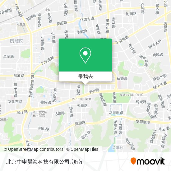 北京中电昊海科技有限公司地图