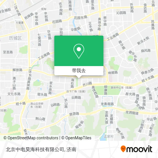 北京中电昊海科技有限公司地图