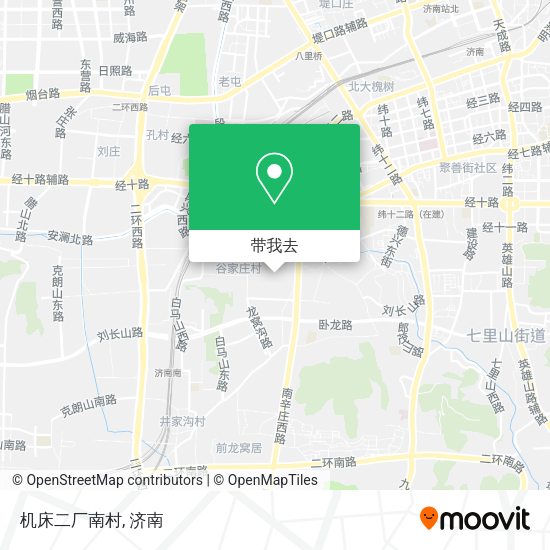 机床二厂南村地图