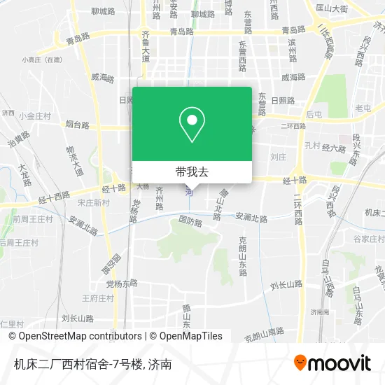 机床二厂西村宿舍-7号楼地图