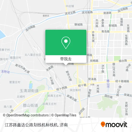 江苏路鑫达公路划线机标线机地图