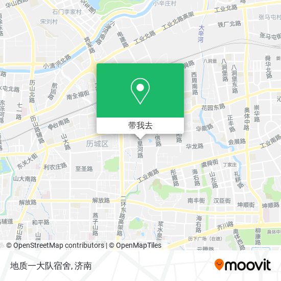 地质一大队宿舍地图